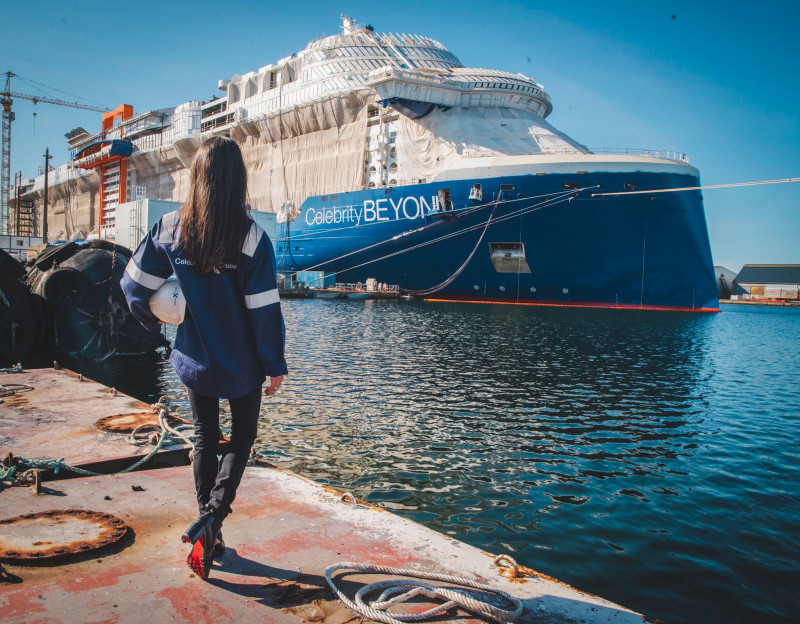 celebrity cruise line female captain