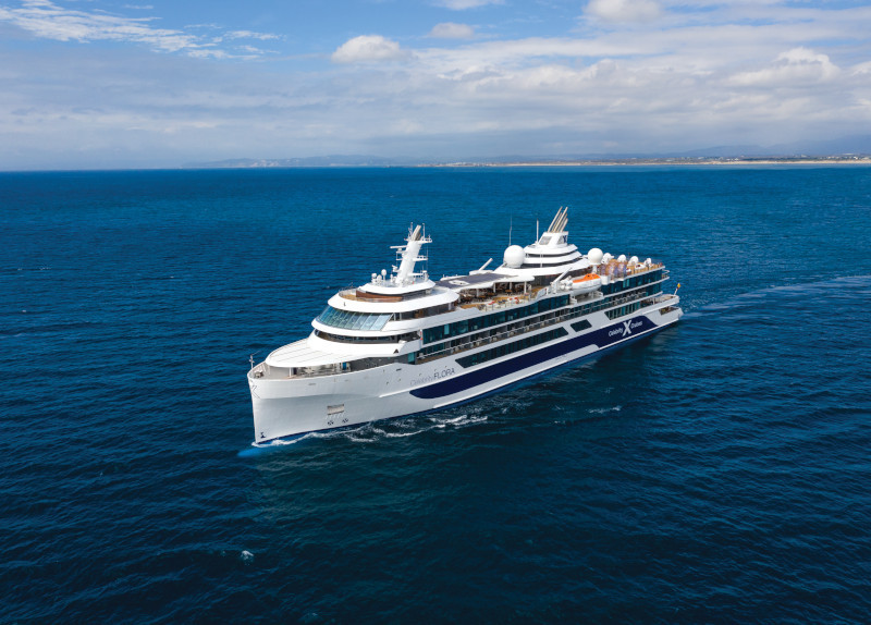 Celebrity Flora is one of five ships to be the first-ever rated cruise ships by Forbes Travel Guide.
