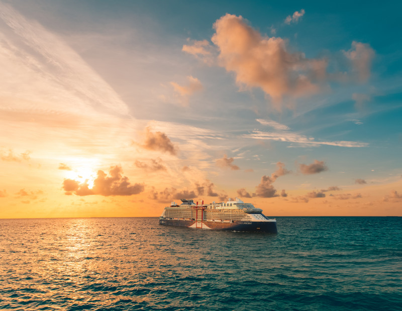 Celebrity Cruises Adds Two Exclusive Preview Sailings Of Brand-new Celebrity Ascent. Sneak peek sailings to the Bahamas or the Caribbean ahead of her official maiden voyage (Image at LateCruiseNews.com - March 2023)