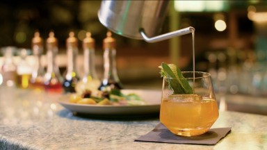 Celebrity Edge Garden Cocktail in Eden Cinemagraph