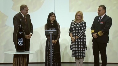 A Historic Naming Ceremony Led by a Historic Godmother: Celebrity Edge Was Blessed by Godmother Malala Yousafzai in the Emotional Ceremony