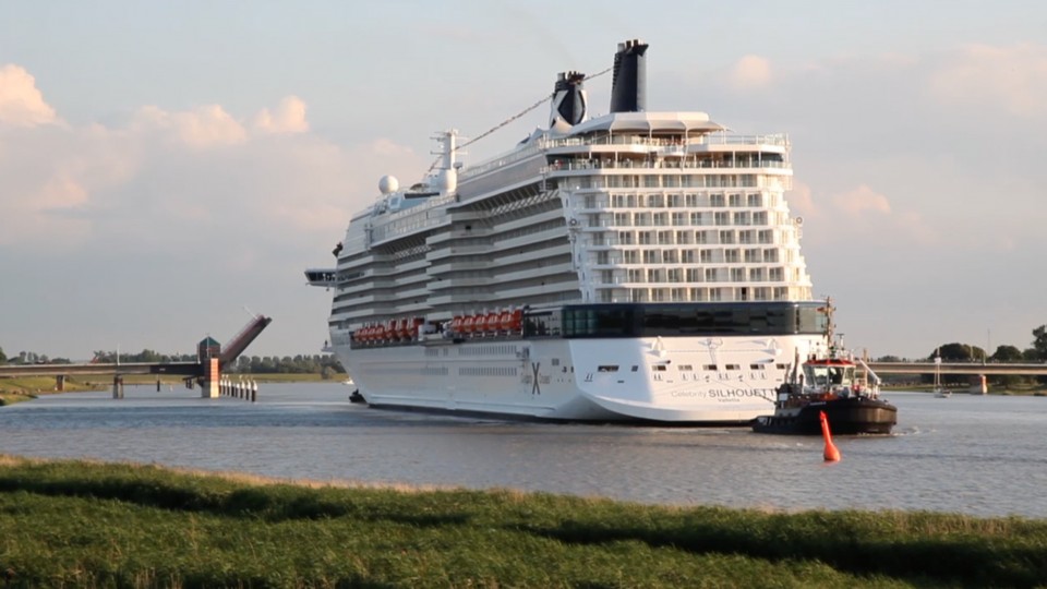 A Big Step Forward for Celebrity Silhouette: Traveling Backwards Down the River Ems
