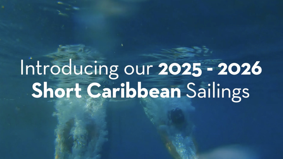 Introducing our new 2025-2026 Short Caribbean Sailings